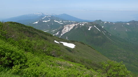 ニセコ連峰の山々